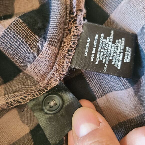 Sanctuary Bianca Gingham plaid button up shirt - Picture 14 of 16